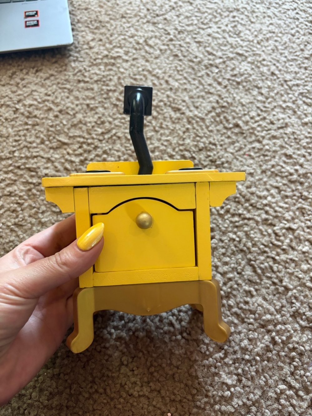KidCraft Yellow OVEN STOVE Wooden Doll House Furniture
